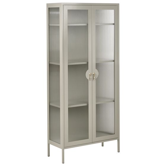 Vitriini GLEORA Metalli Vaaleanbeige