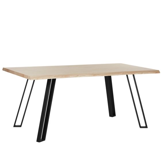 Ruokapöytä GRAHAM Vaaleanruskea 180 cm 90 cm