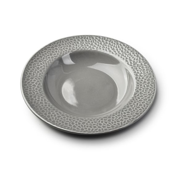 Syvä lautanen posliini Affekdesign HUDSON 22 cm 250 ml harmaa 1 kpl