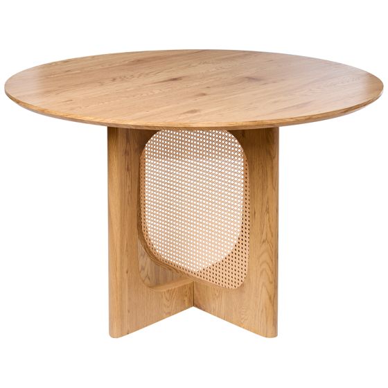 Ruokapöytä KARLO Vaaleanruskea 120 cm 120 cm