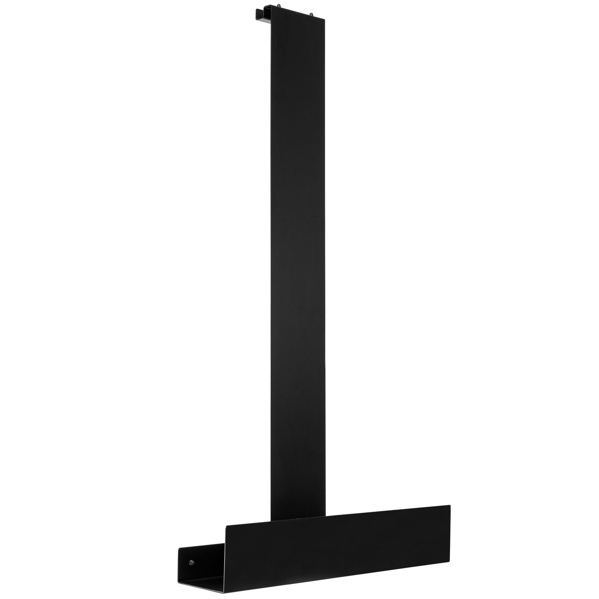 REA kylpyhuonehylly TORI musta, 13X40X75, 5CM