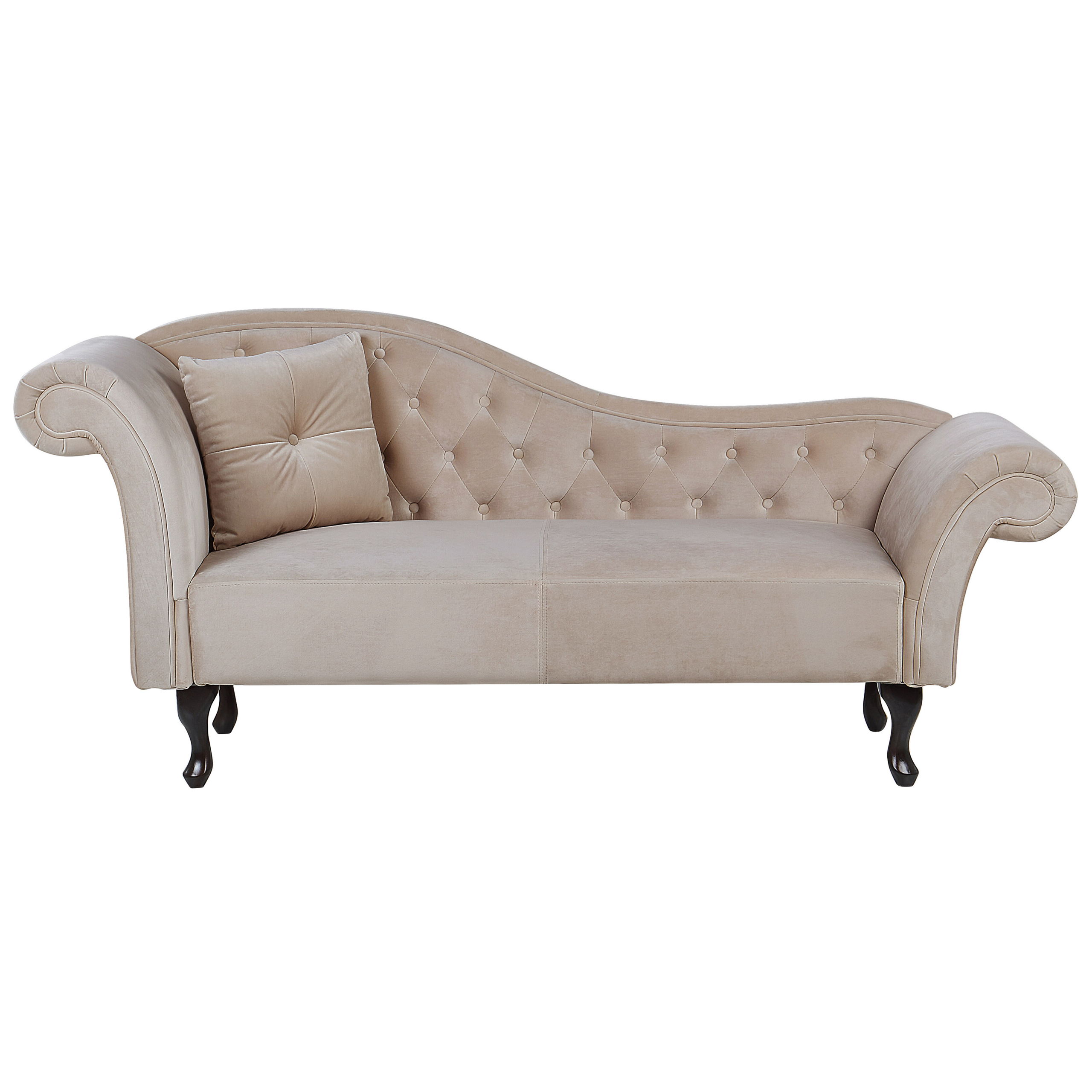 Divaani vasen LATTES Sametti Beige