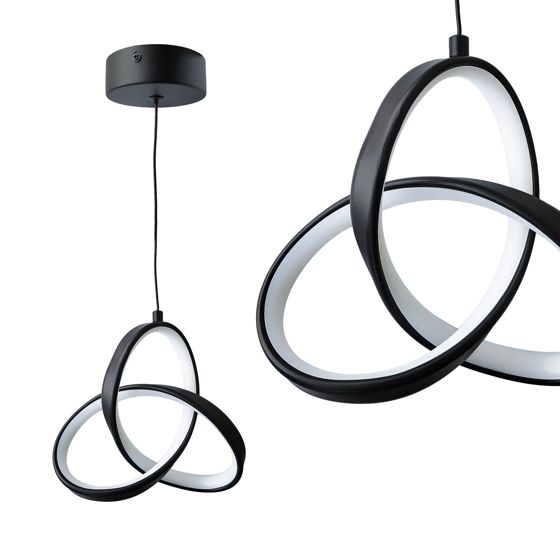 TOOLIGHT riippuvalaisin APP1784-CP Musta, 21x7x107cm
