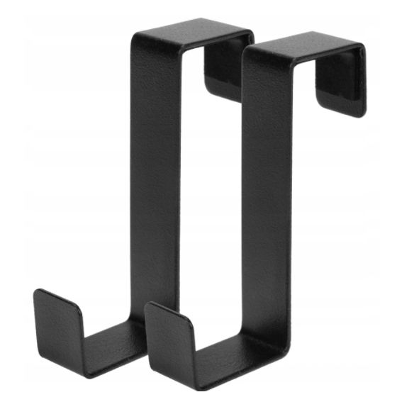 Niko ovi ja kaappiripustin, 2 kpl, musta