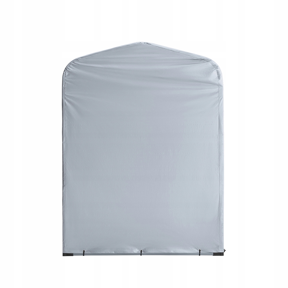 SoBuy Autotalli KLS11-K ekologinen hopeateltta 120x176x163 cm