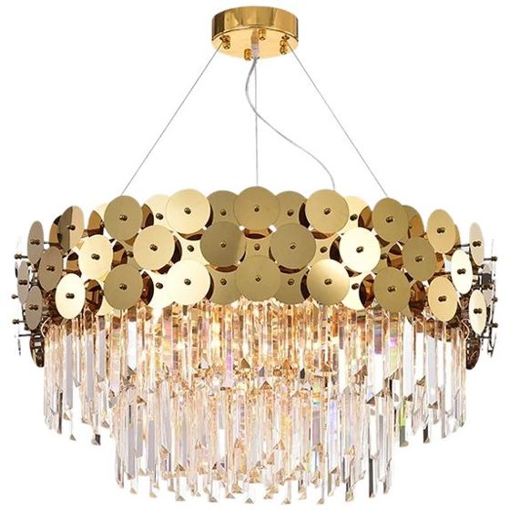 TOOLIGHT riippuva kattovalaisin APP1473-CP kulta, 60x60x38cm