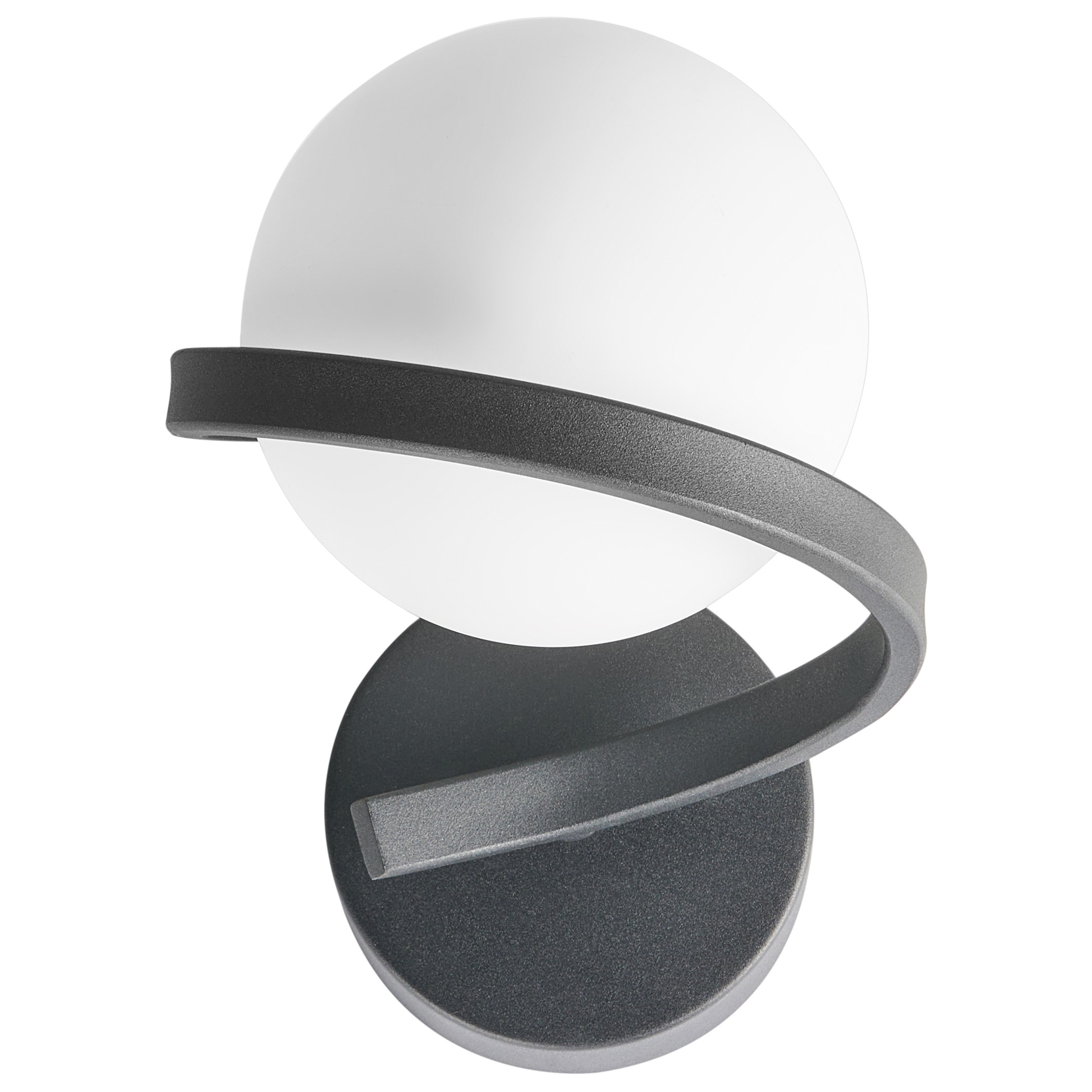 Seinävalaisin COLAGNE metalli Musta