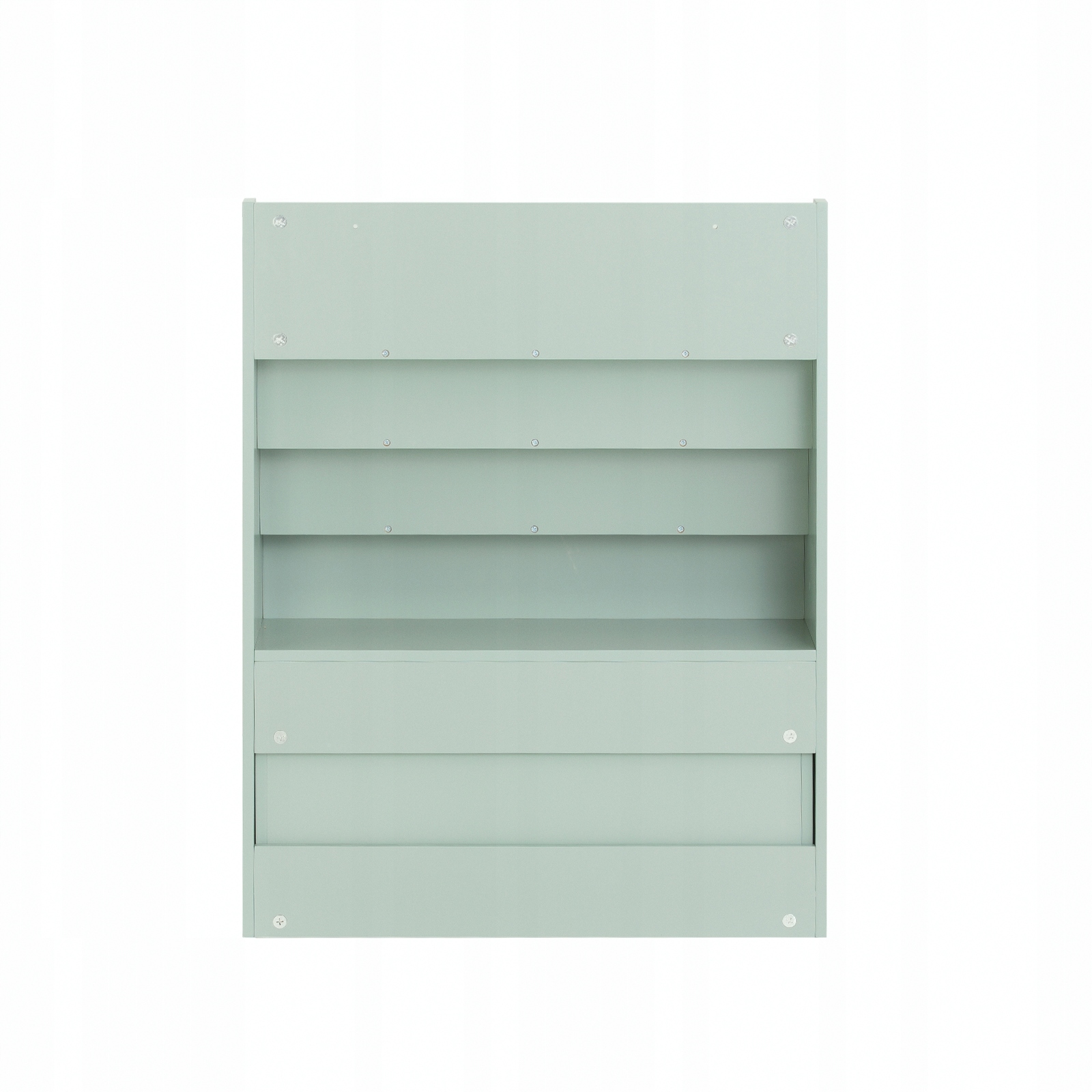 SoBuy Lastenkirjahylly Montessori ekologinen kestävä lastenhuoneeseen KMB95-GR