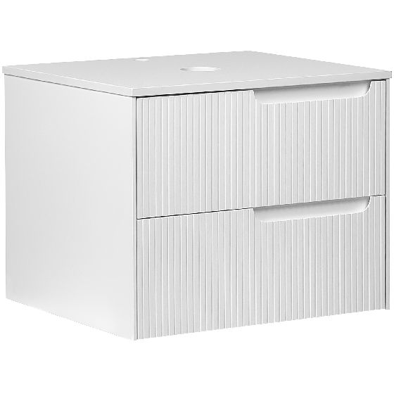 Seinäallaskaappi QUINTELA 60 cm Valkoinen