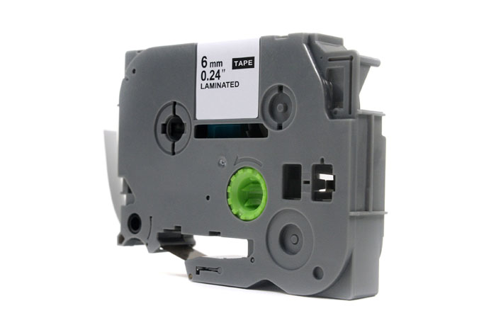 JetWorld sininen valkoisella pohjalla Brotherin vaihtoteippi 6 mm x 8 m TZe-213 (TZE213, TZ213, TZ-213, AZE213, AZE-213)