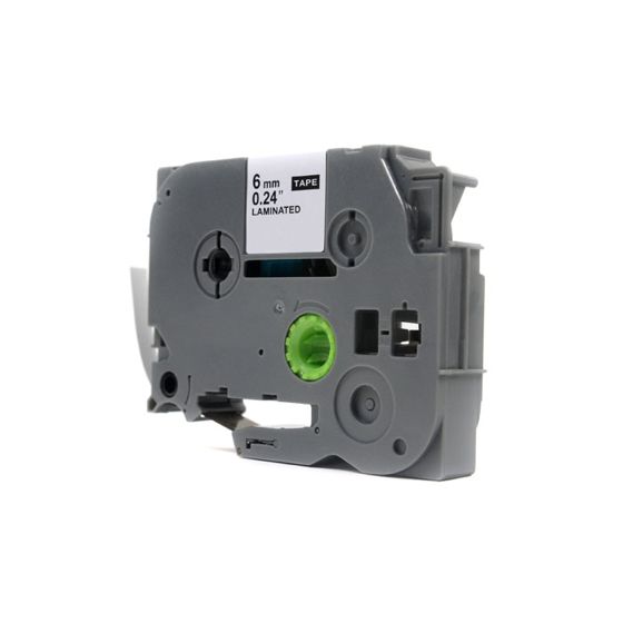 JetWorld sininen valkoisella pohjalla Brotherin vaihtoteippi 6 mm x 8 m TZe-213 (TZE213, TZ213, TZ-213, AZE213, AZE-213)