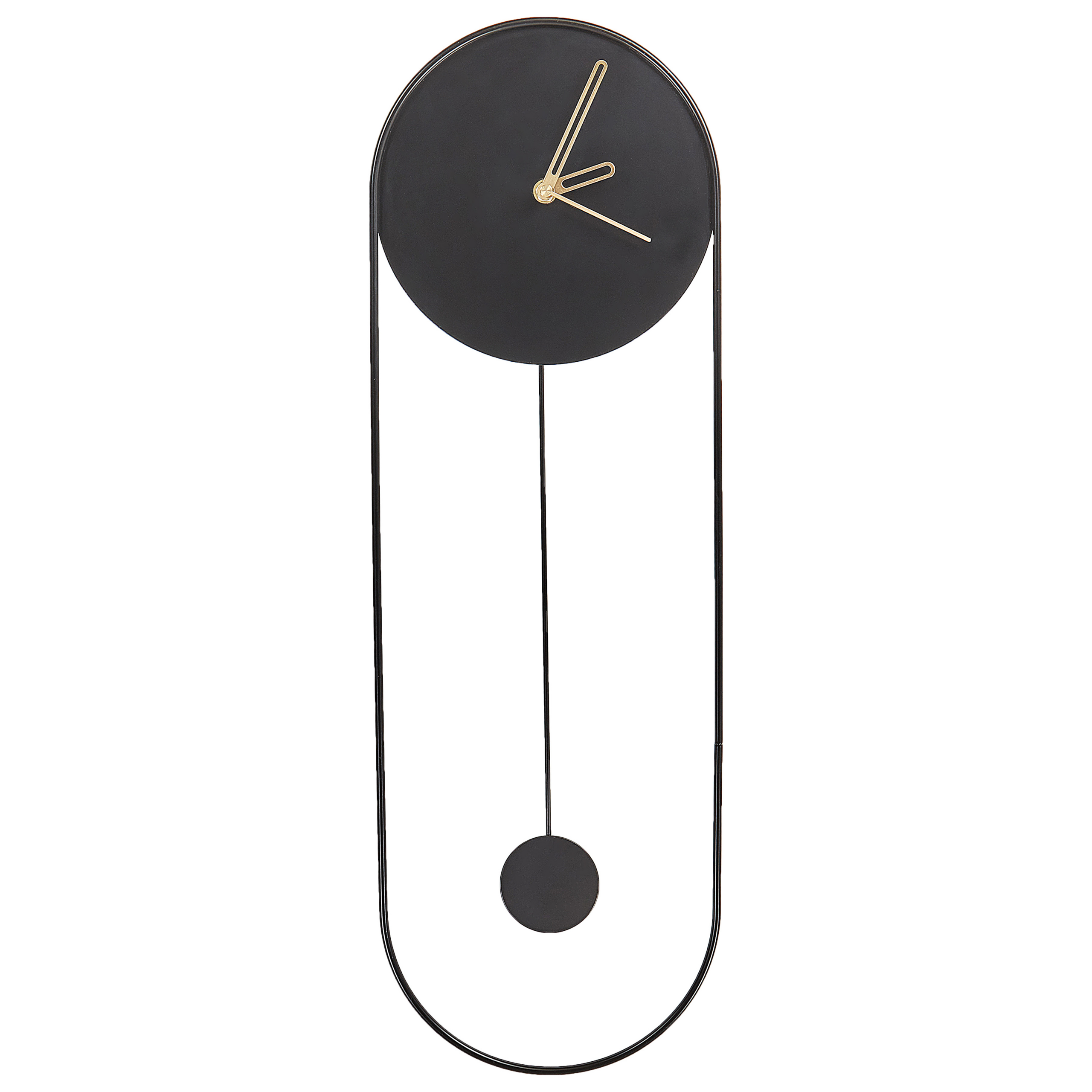 Seinäkello SALVAN 20 cm metalli Musta