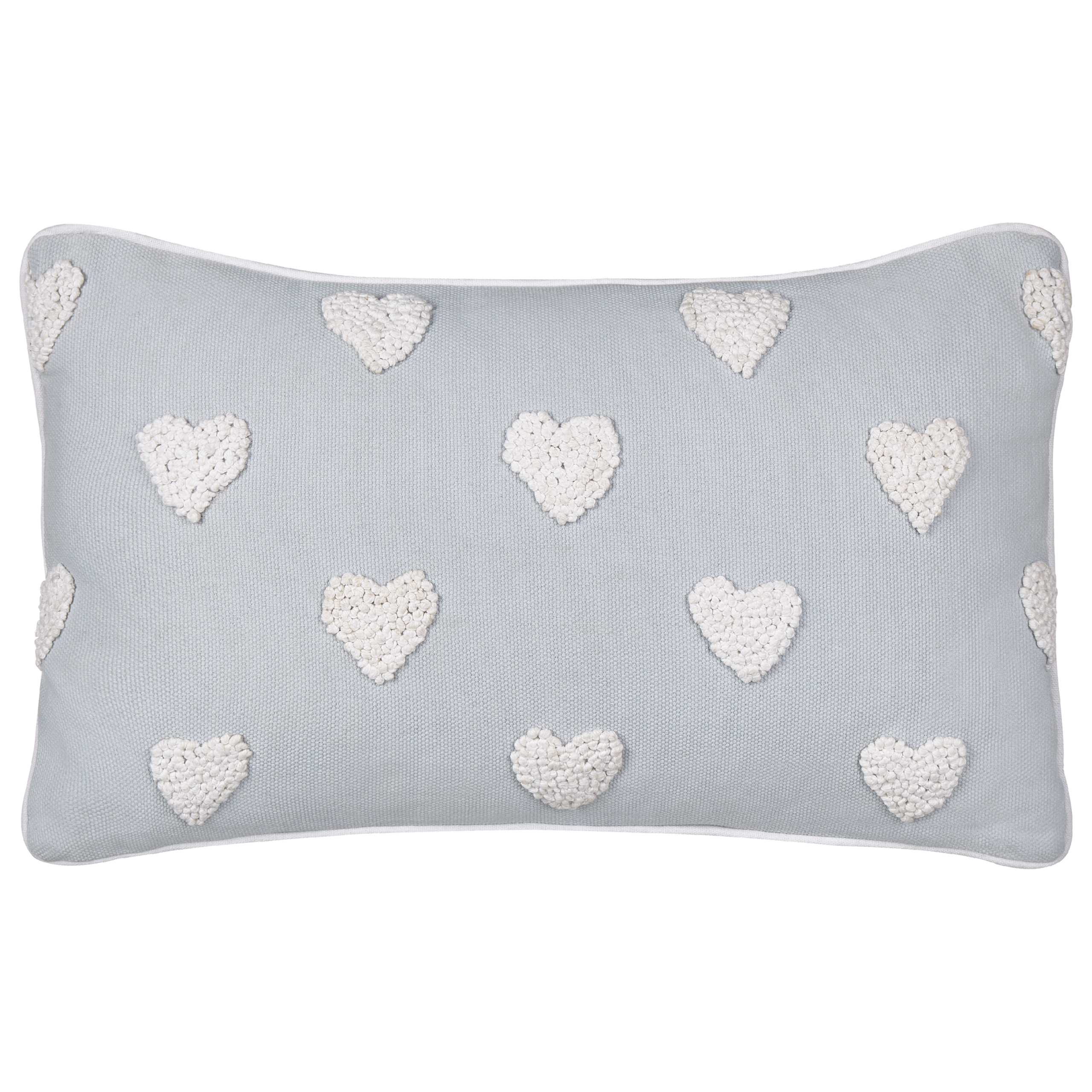 Koristetyyny GAZANIA puuvilla 30 x 50 cm Vaaleanharmaa