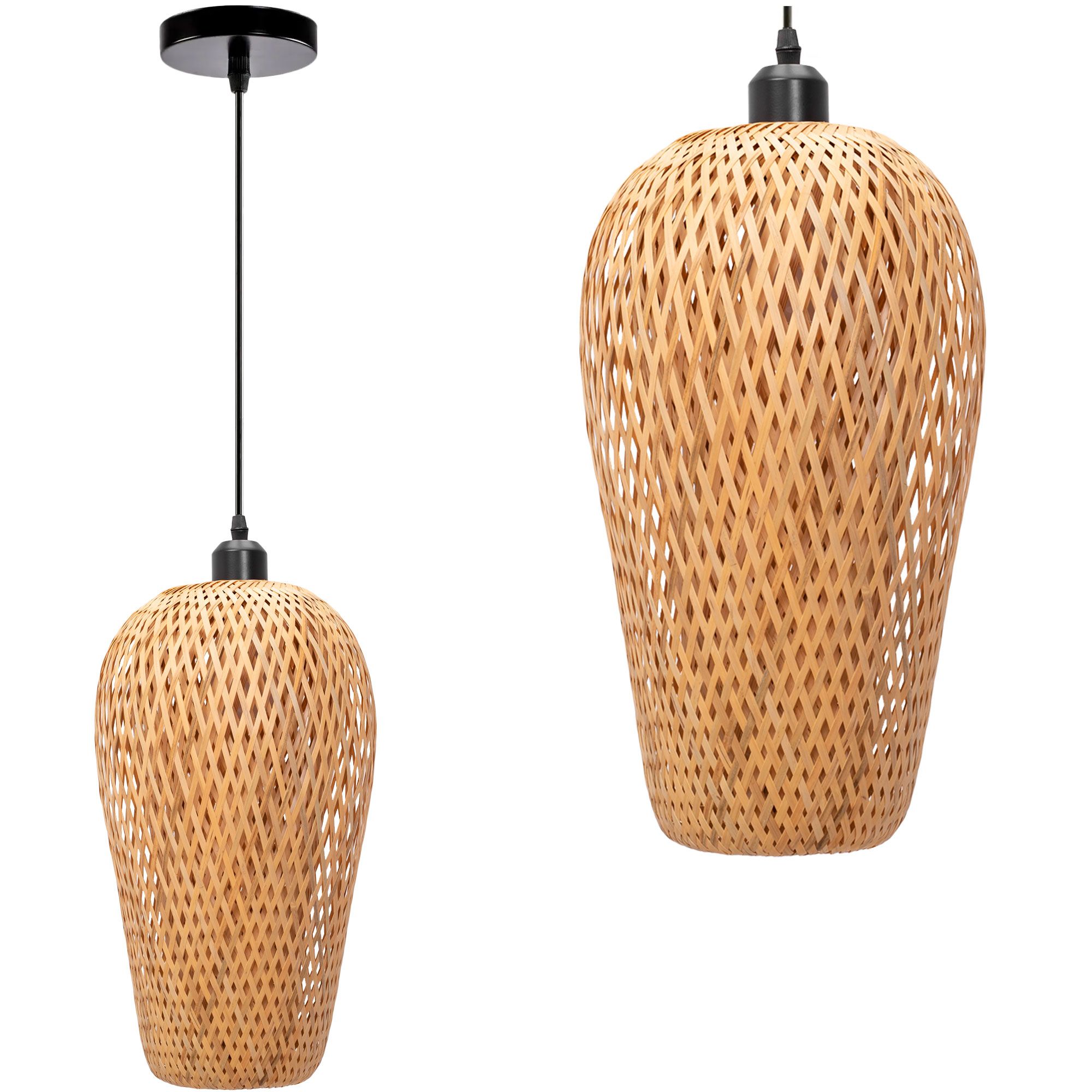 TOOLIGHT riippuvalaisin APP986-1CP Ruskea, 38x23x90cm