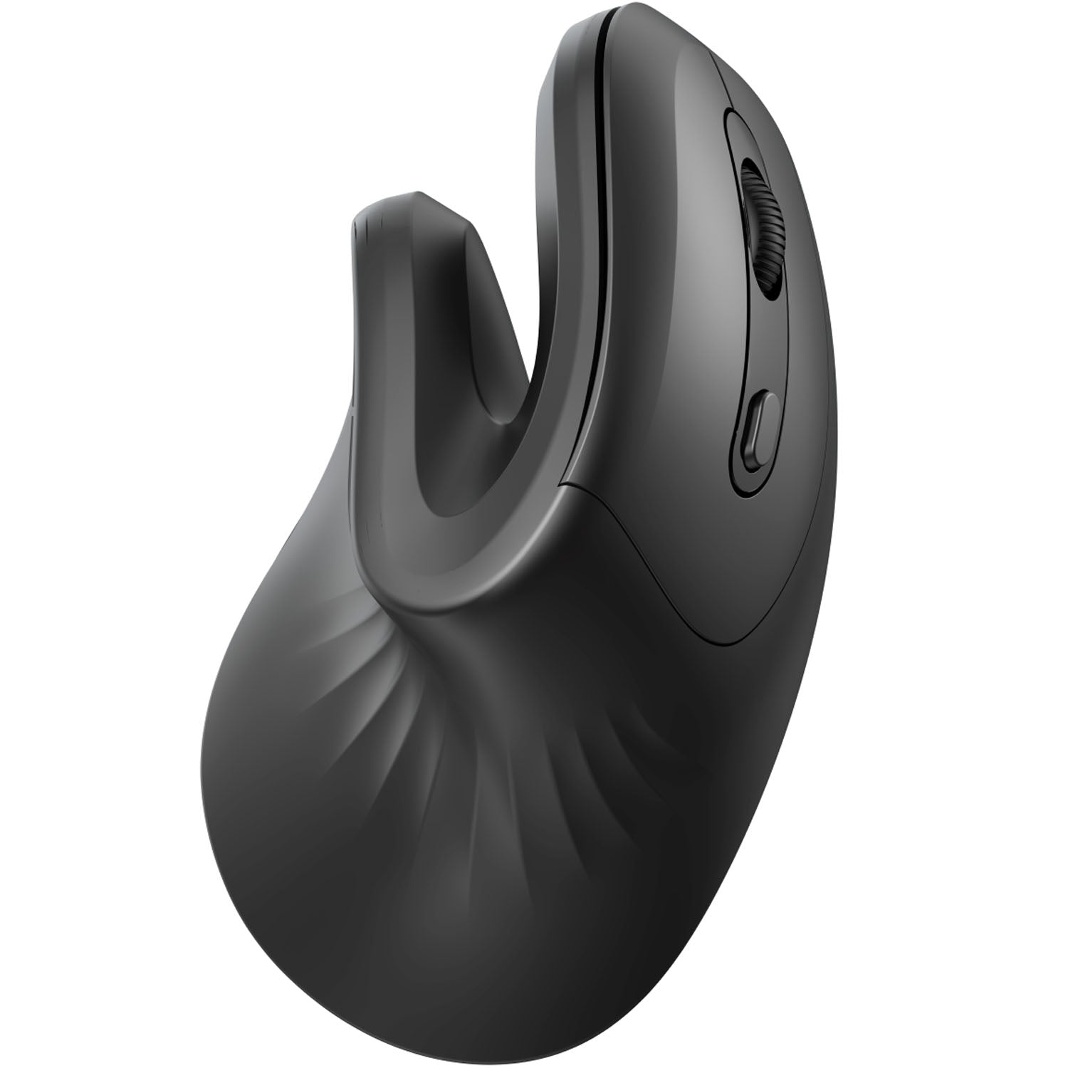 Langaton ergonominen pystysuuntainen hiiri, 6 painiketta, 3200 DPI