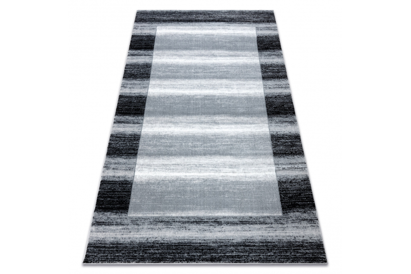 Matto ARGENT - W9557 Kehys vintage, linjat harmaa 200x290 cm