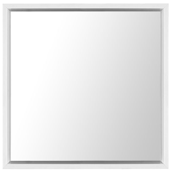 Seinäpeili BRIGNOLES 50 cm 50 cm Valkoinen