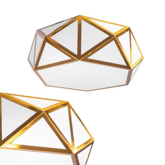 TOOLIGHT kattovalaisin APP1239-C kulta, 45X45X8CM