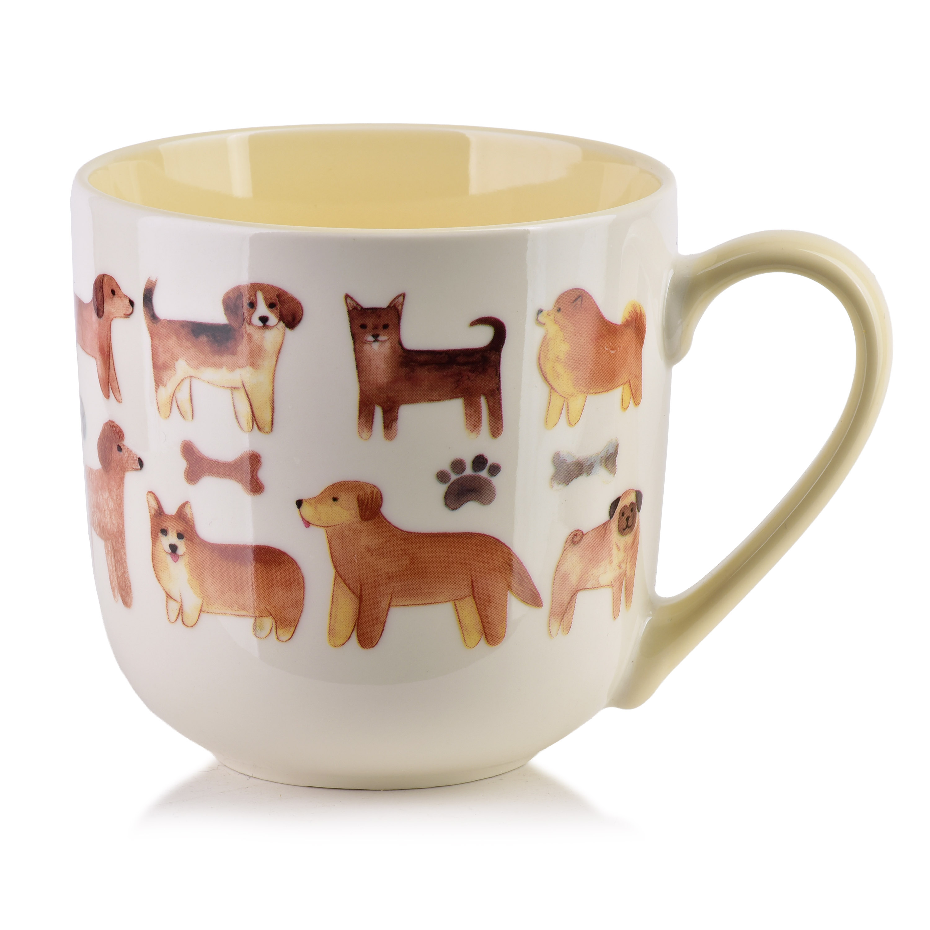 Muki posliini Noah AffekDesign 9, 5x13x9, 5cm ruskea 1pc