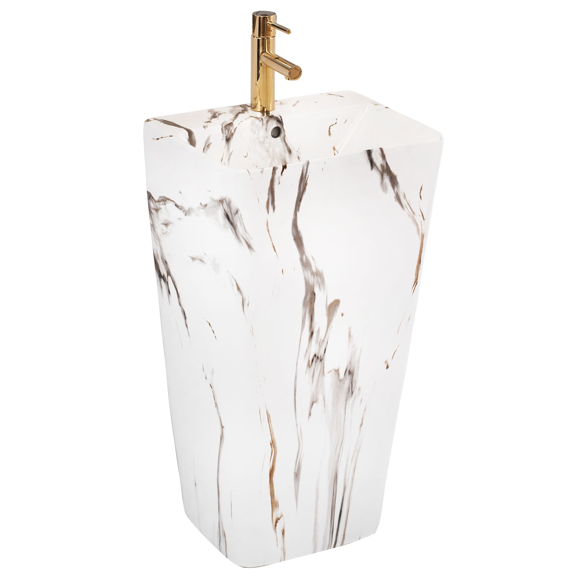 REA Vapaasti Seisova Pesuallas ARIS marble