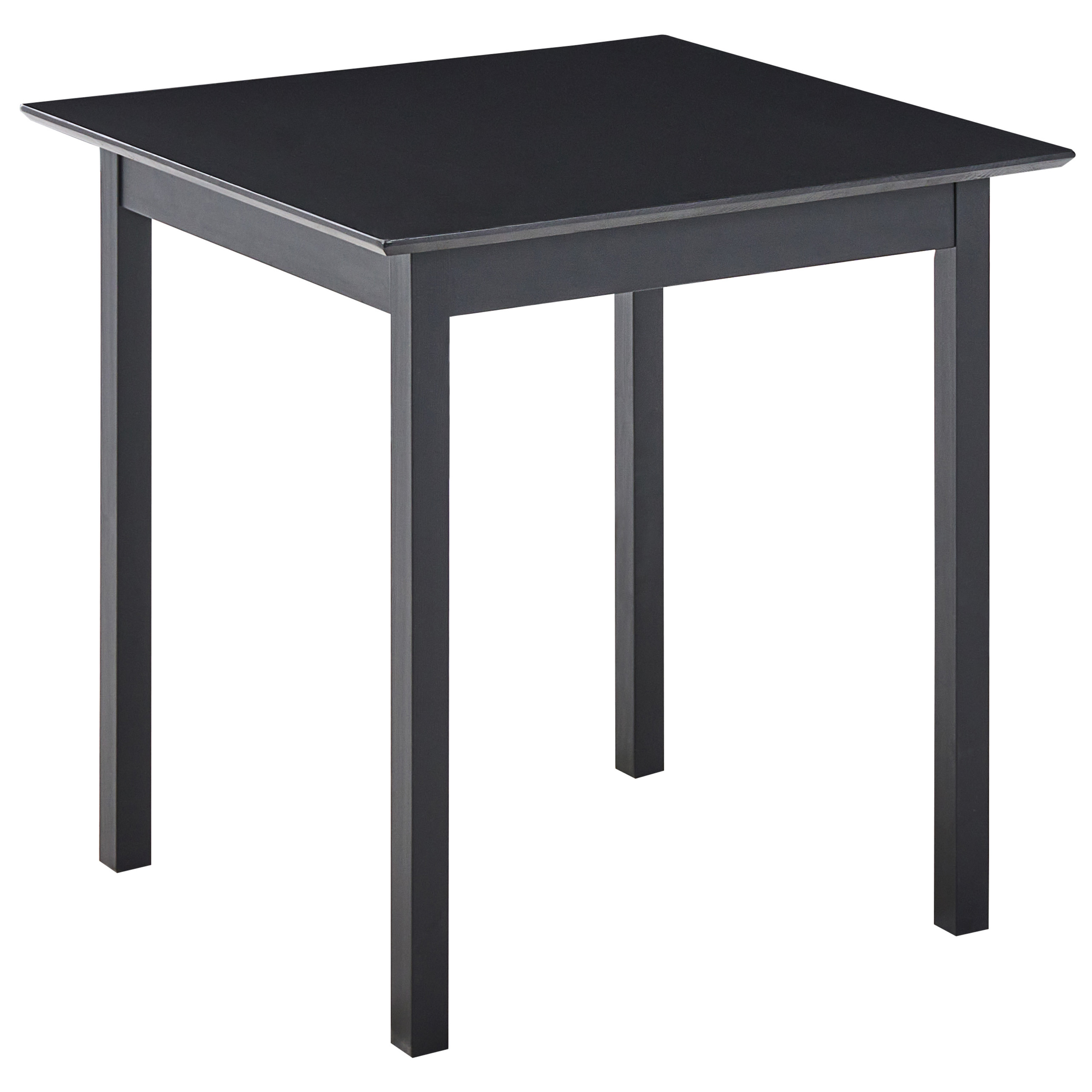 Ruokapöytä VERITAS Musta 75 cm 75 cm Mänty