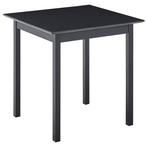 Ruokapöytä VERITAS Musta 75 cm 75 cm Mänty