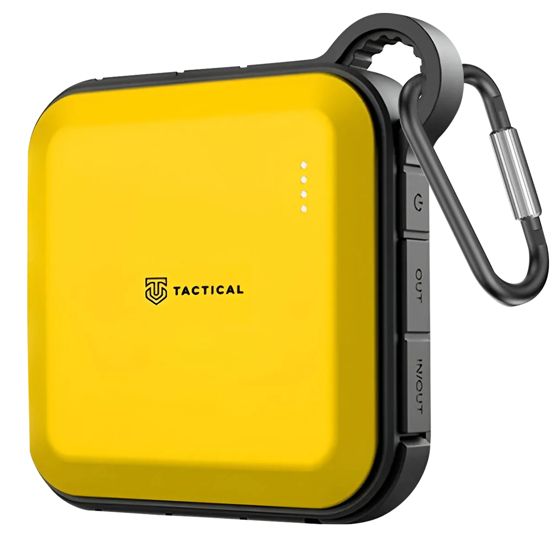 Powerbank 10050mAh Sisäänrakennetulla Lampulla Iskunkestävä ja Vesitiivis USB ja USB-C