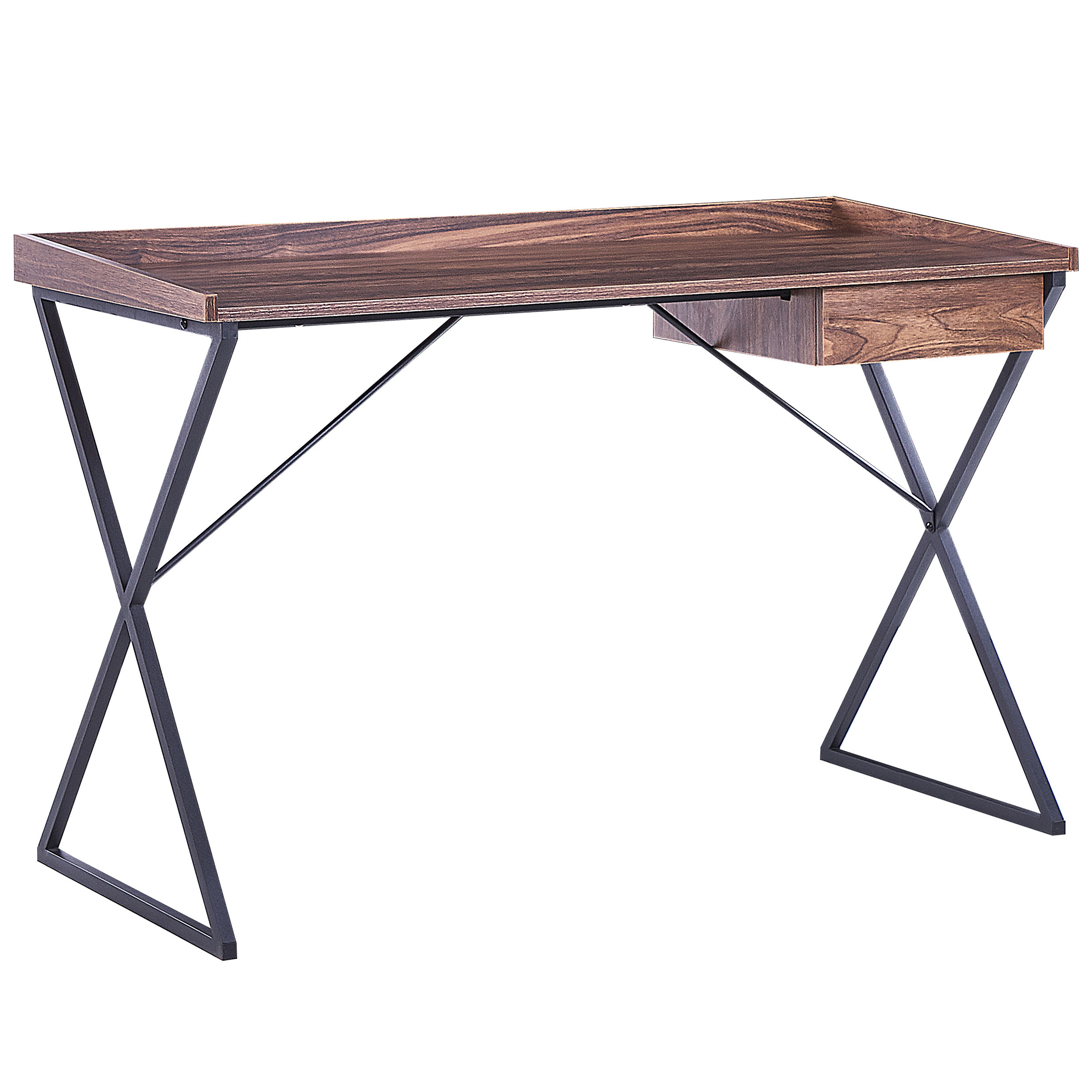Työpöytä NOXON Tummanruskea 120 cm 54 cm säilytystila