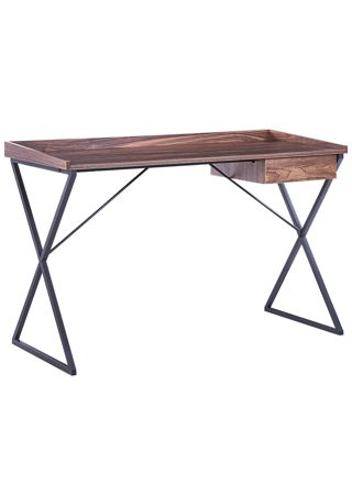 Työpöytä NOXON Tummanruskea 120 cm 54 cm säilytystila