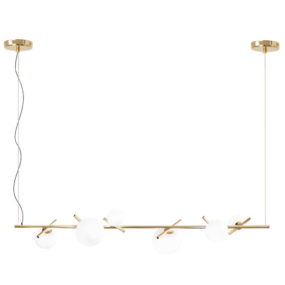 TOOLIGHT riippuva kattovalaisin APP1664-6CP kulta, 145x145x90cm