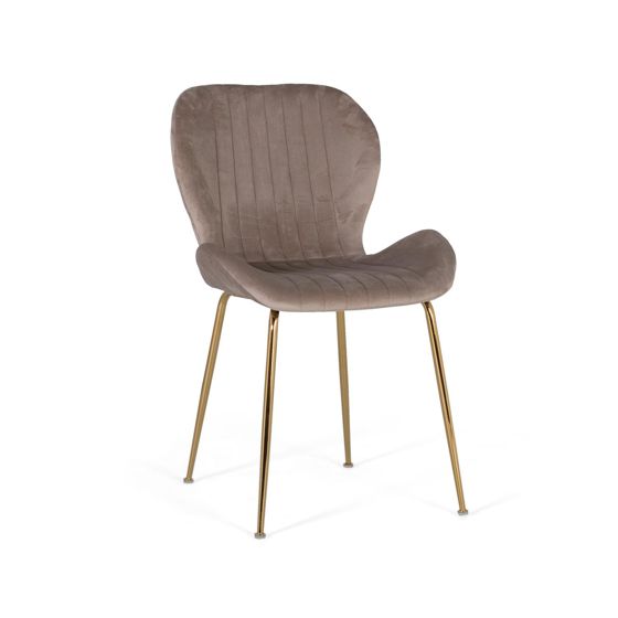 4x tuolin setti, sametti verhoilu, teräsrunko