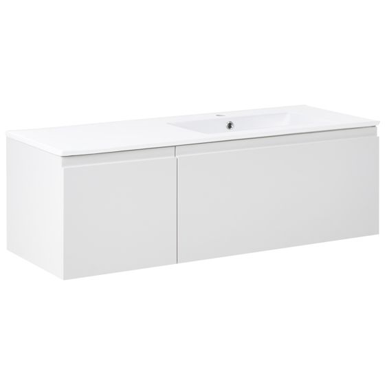 Seinäallaskaappi pesualtaalla COROICO 120 cm Valkoinen