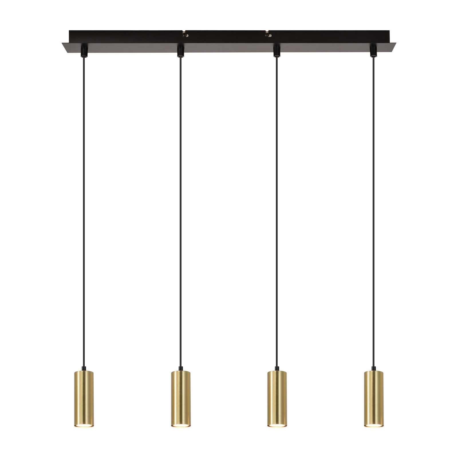 NETTLIFE riippuvalaisin GU10Kulta musta, halkaisija 170 cm metalli, 4 lamppua - moderni