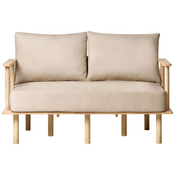 Sohva 2-istuttava ASKER Kangas Beige