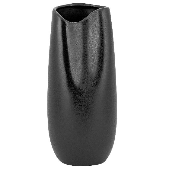 Koristemaljakko DERBE kivitavara 32 cm Musta