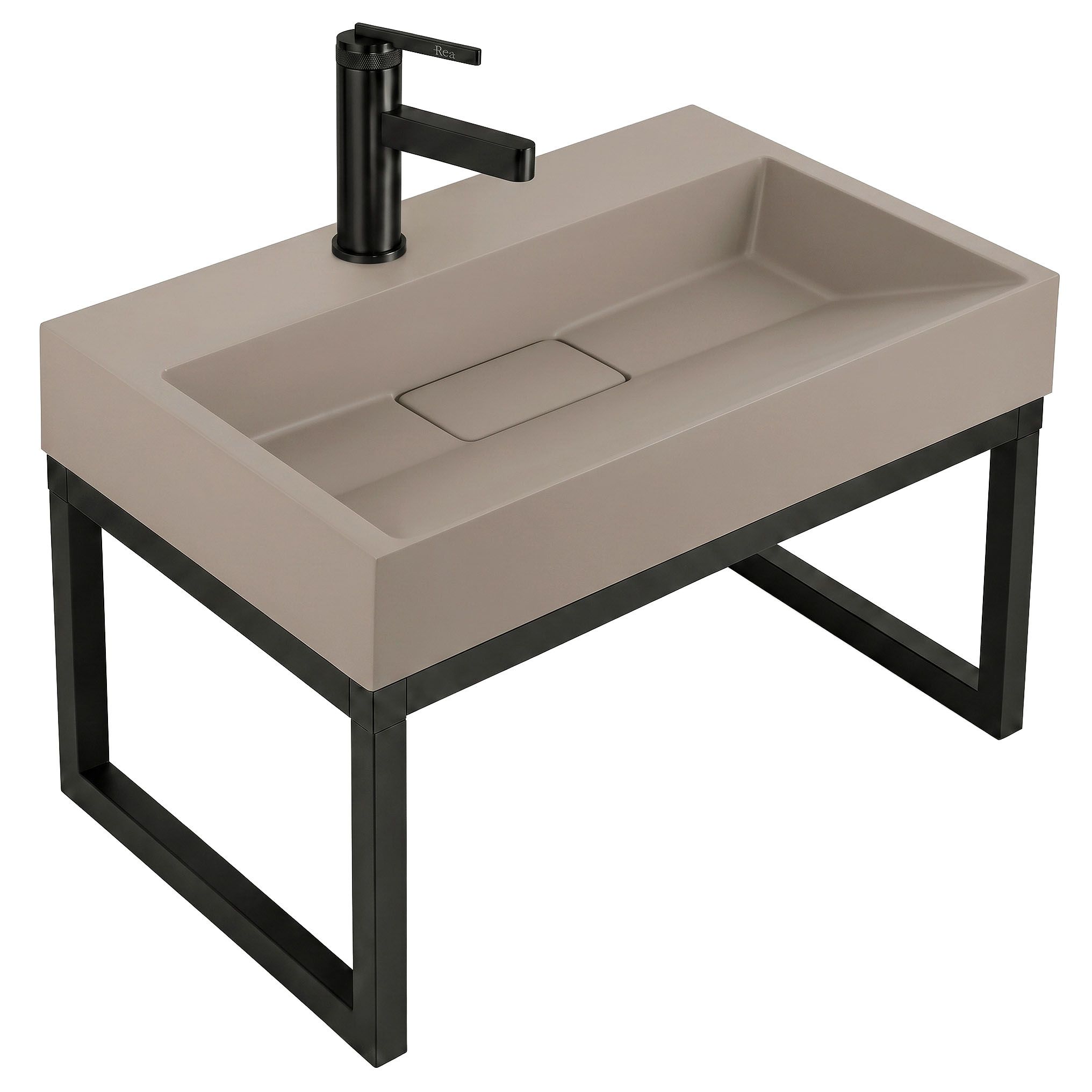 REA komposiittiallas GOYA beige, 50x37x14cm