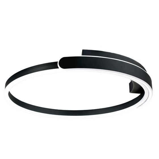 TOOLIGHT kattovalaisin APP1925-C Black Musta, 49,5x49,5xcm