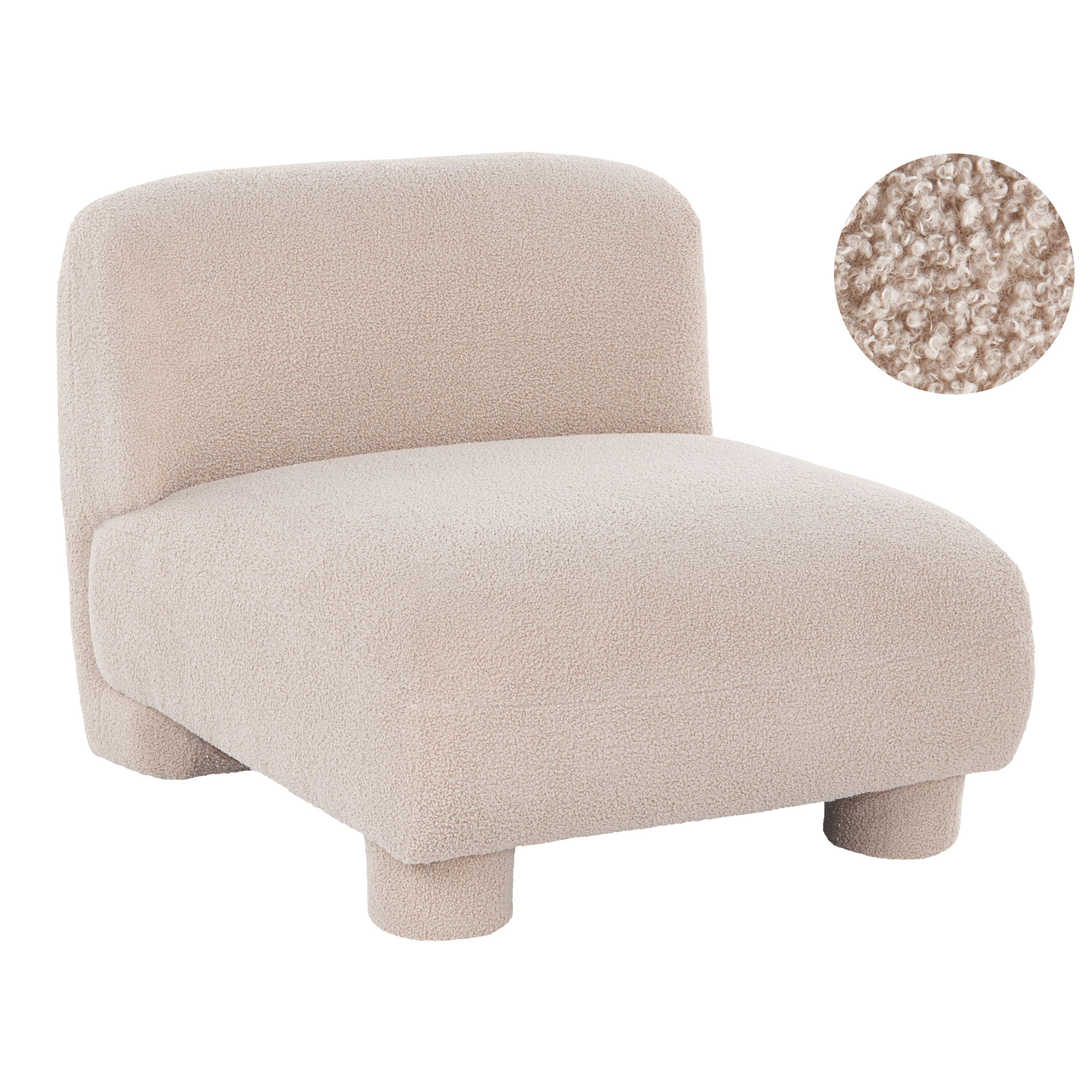 Keskimoduuli MJALBI Buklee Beige