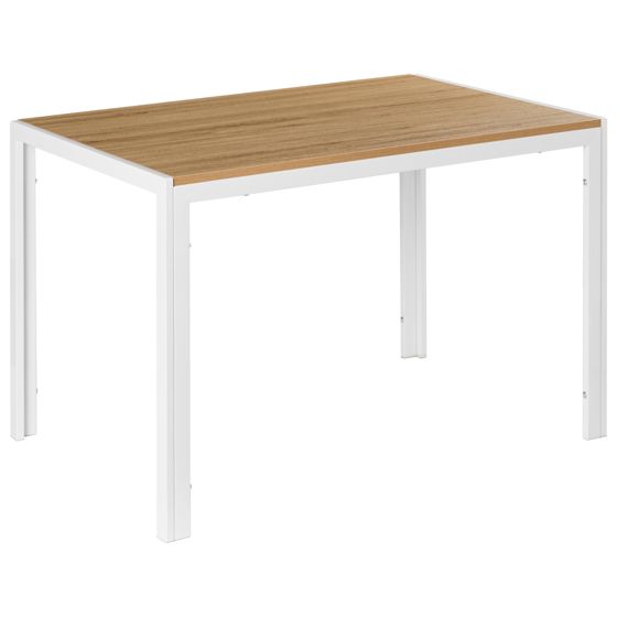 Ruokapöytä MANN Ruskea/valkoinen 120 cm 70 cm