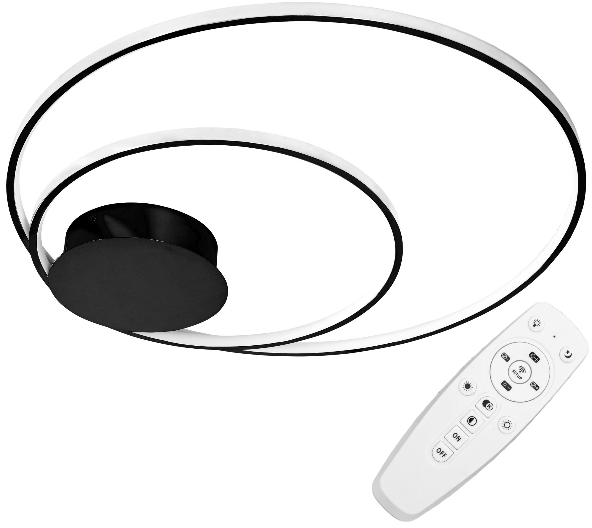 TOOLIGHT kattovalaisin APP802-C musta, 60x60x60cm