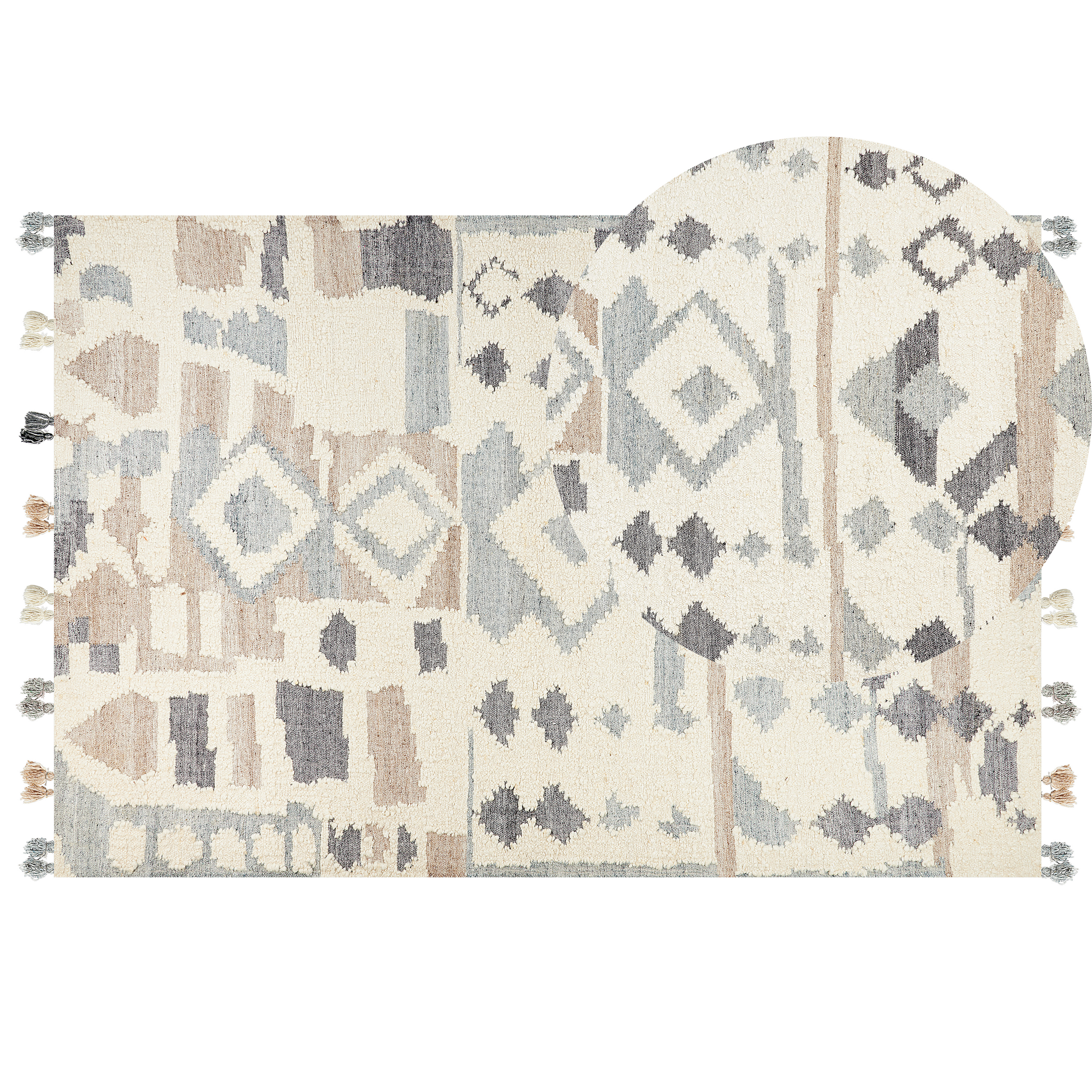 Matto MRGAVET Beige 200 x 300 cm villa Kelim-matto