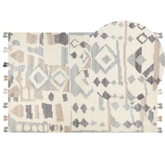 Matto MRGAVET Beige 200 x 300 cm villa Kelim-matto