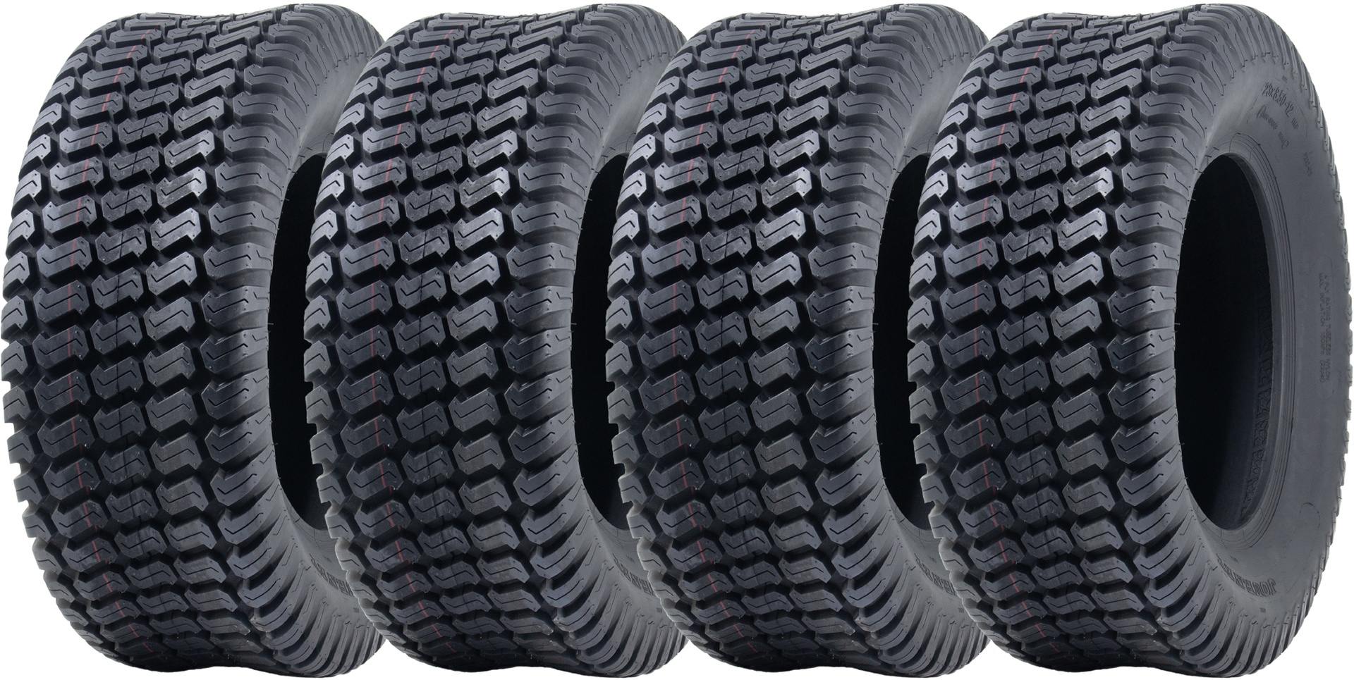 23x8,50-12 ruohonleikkurin rengas, 4-kerroksinen, nurmikenttäkäyttöön, P332, Wanda Road, sallittu kuormitus 500 kg (4 kpl:n sarja)