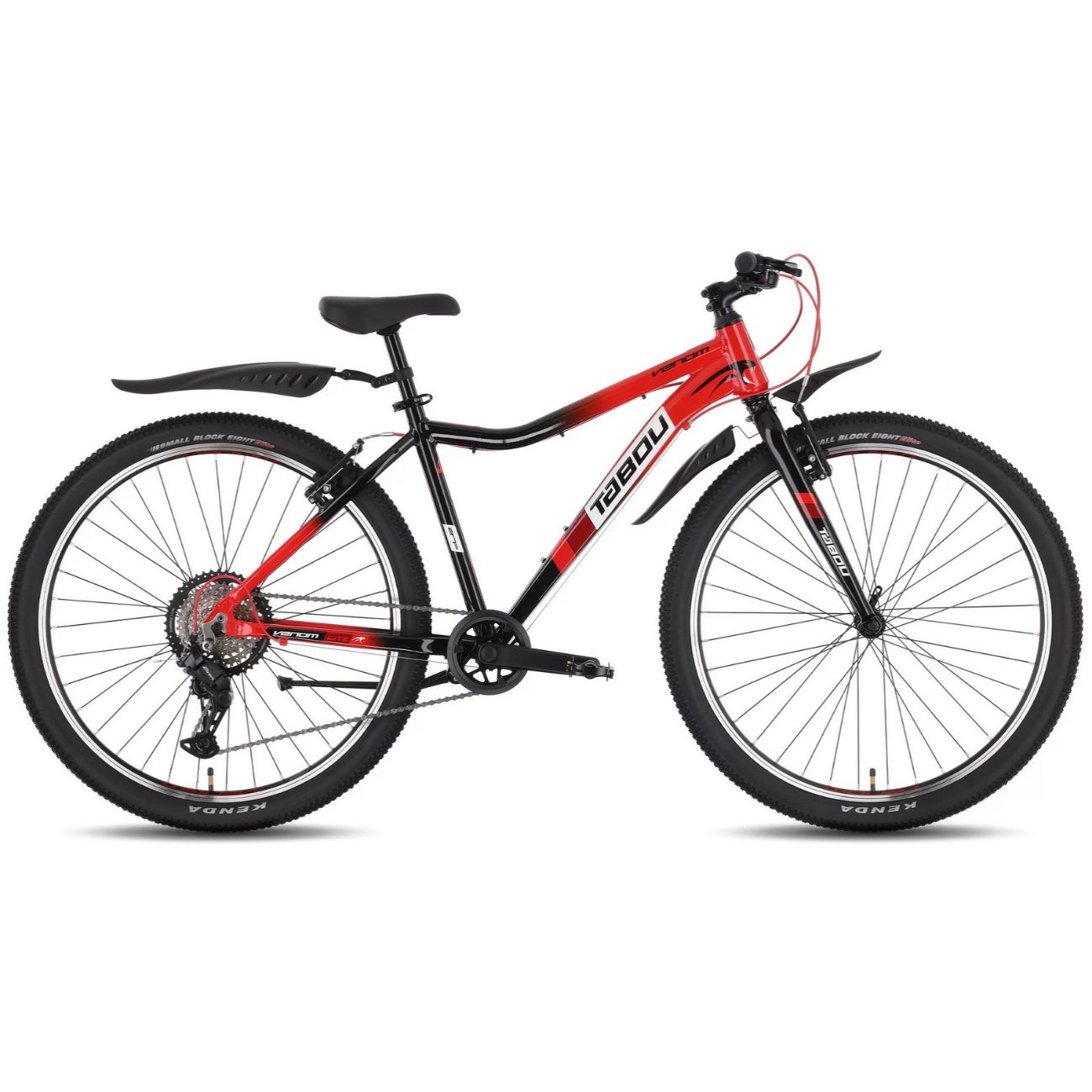 Tabou Venom Lite nuortenpyörä, 27,5" 15" M, punainen-musta
