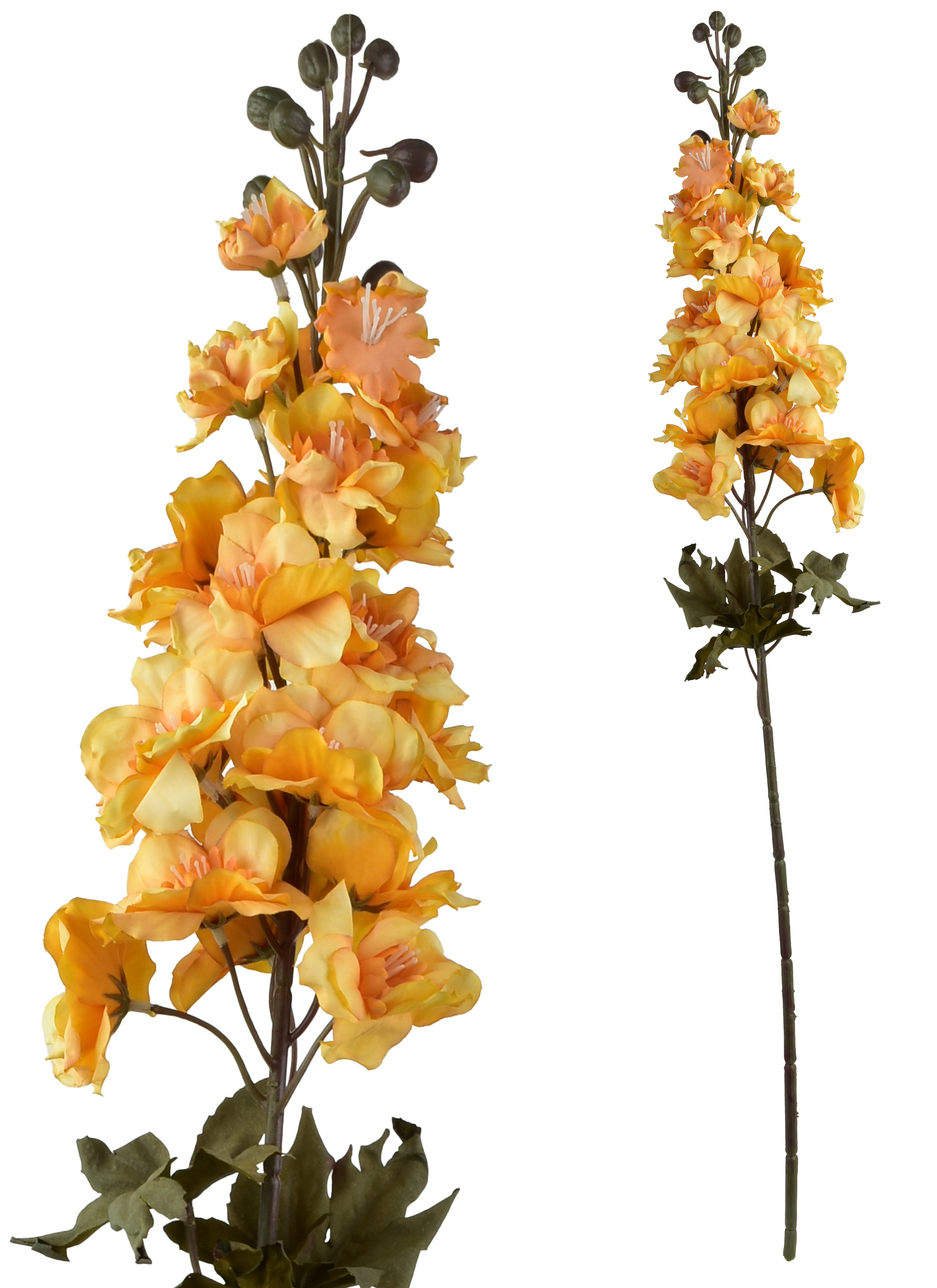 Tekokukka muovi MONDEX VIRIDIS 80 cm delphinium 1 kpl