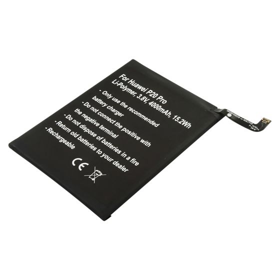 Akku Huawei P20 Pro -malliin Li-polymeeri 3.8V 4000mAh 15.2Wh
