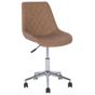 Työtuoli pyörivä MARIBEL keinonahka Kullanruskea