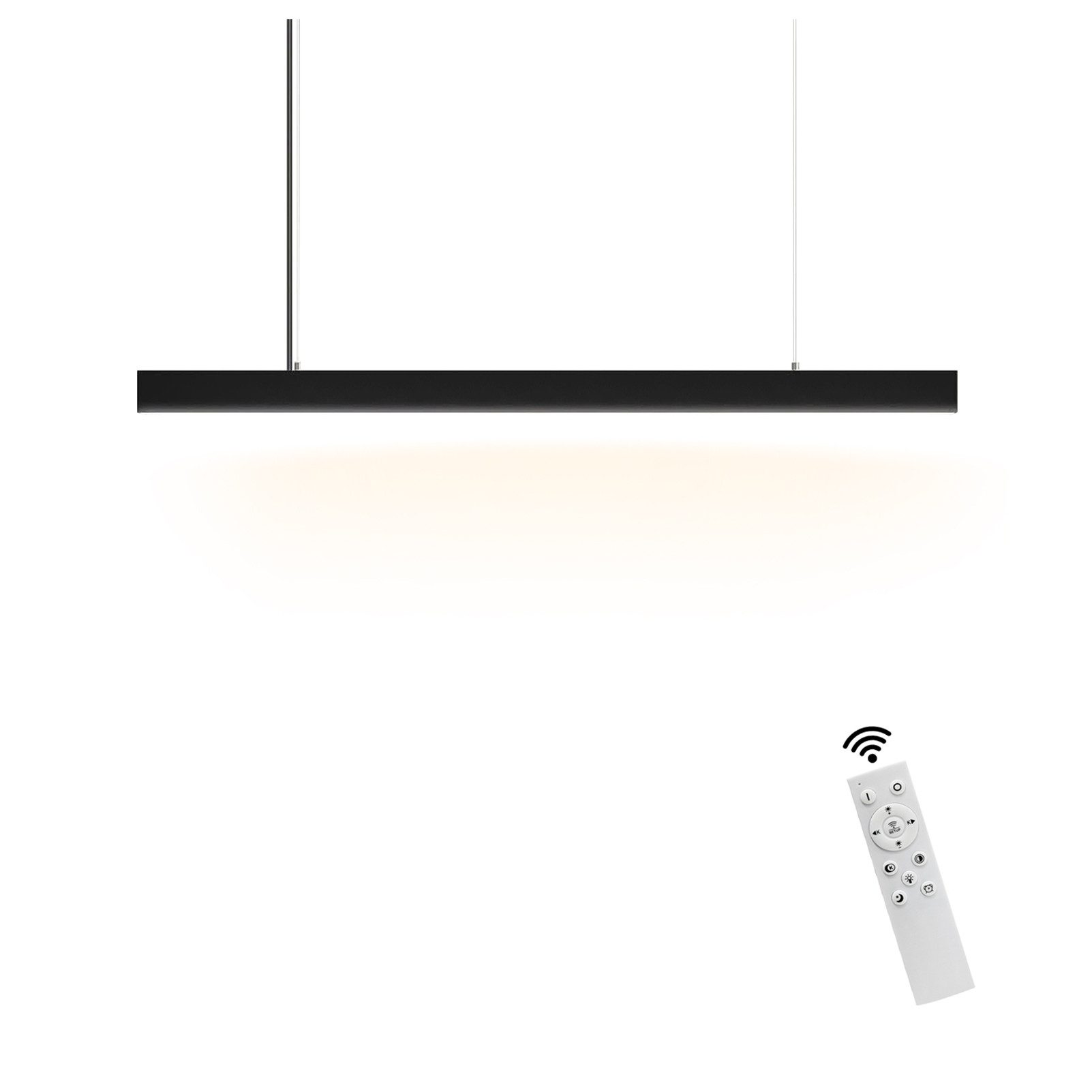 NETTLIFE Kattotuuletin valaistuksella/kaukosäätimellä, himmennettävä, 6 valoa