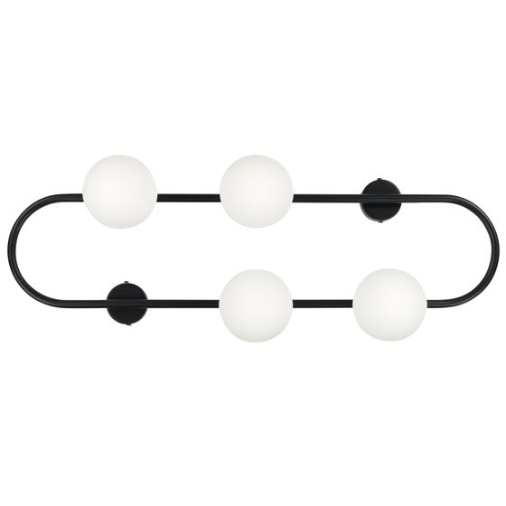 Seinävalaisin YANGO metalli Musta