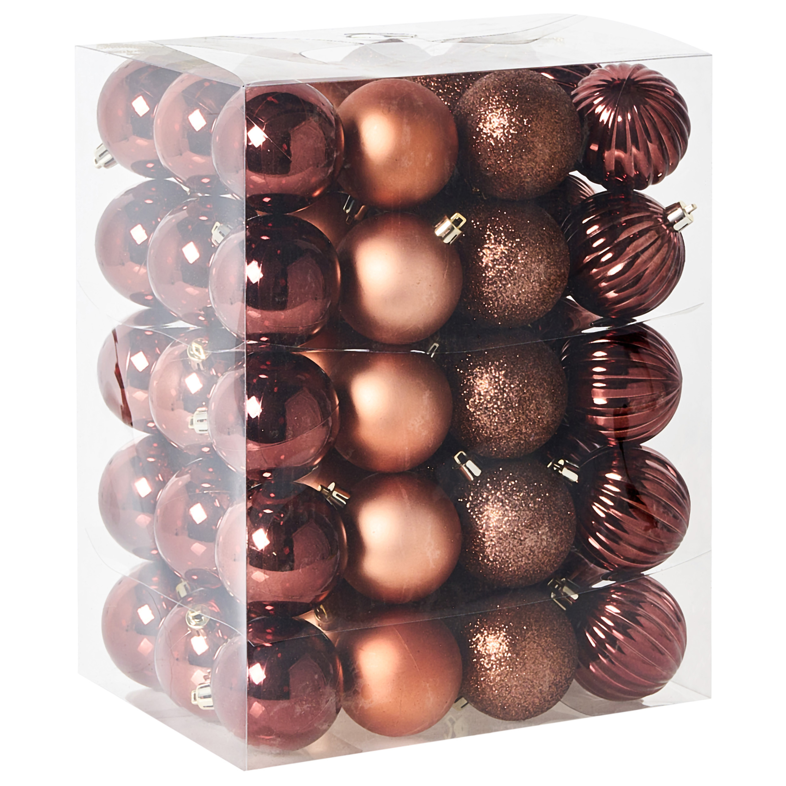 Kuusenkoristesetti 60 kpl ISOJARVI Ruskea